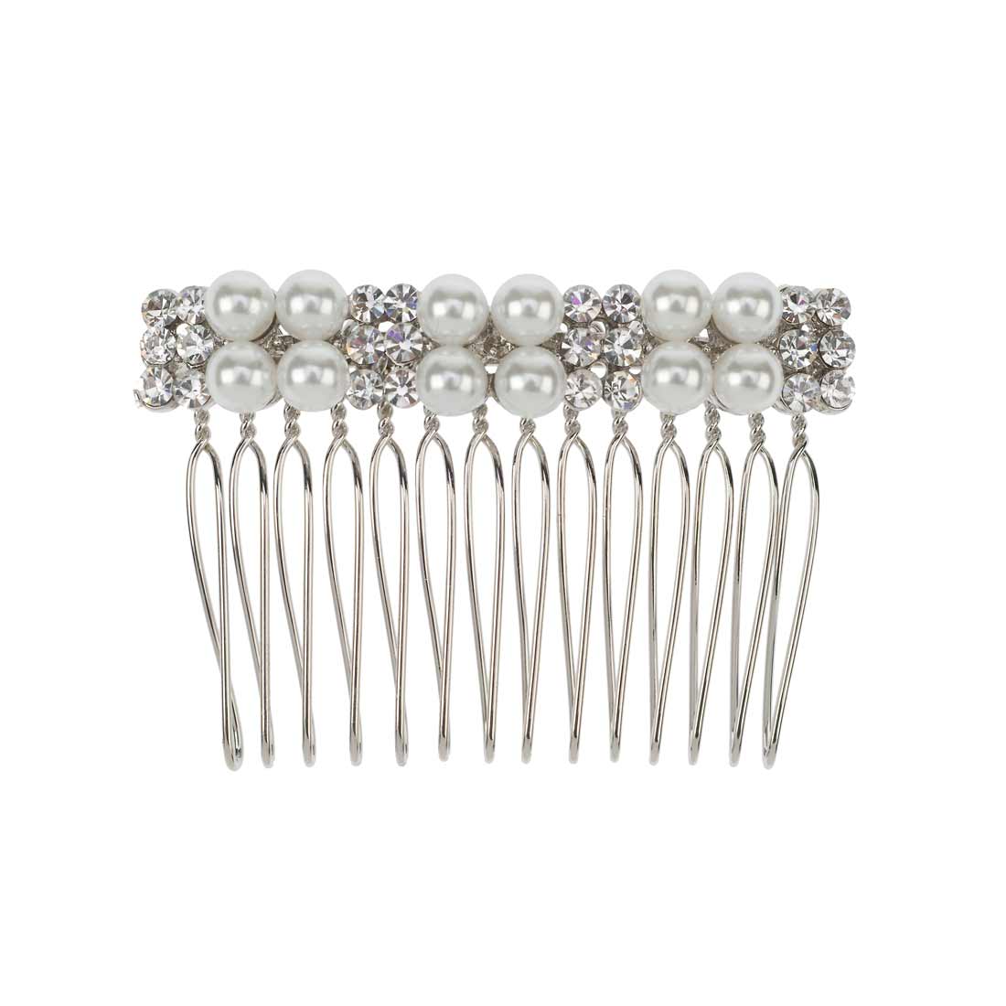 Divinely Pearl Small Wedding Hair Comb