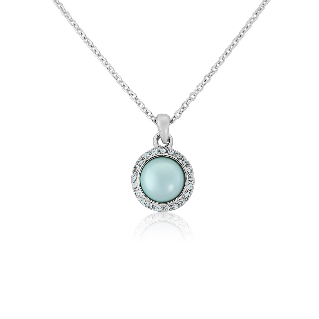 Duck Egg Dream Blue Pearl Pendant