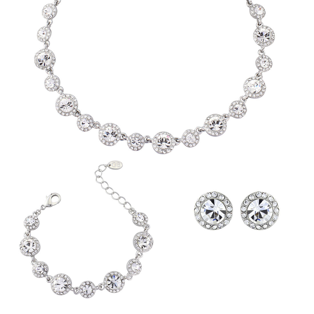 Eternally Timeless Crystal Jewellery Set