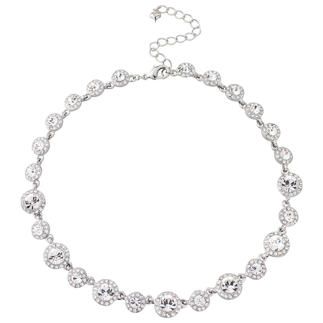 Eternally Timeless Crystal Necklace