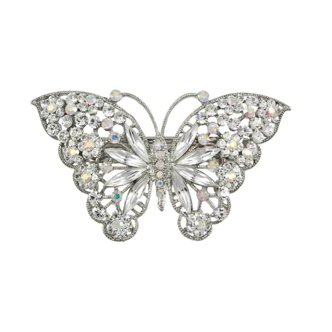 Fluttering Dream AB Crystal Butterfly Hair Clip