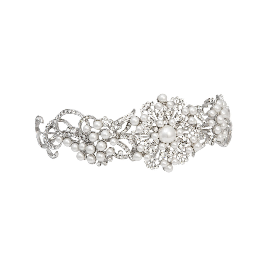 Pearls of Nostalgia Vintage Wedding Tiara