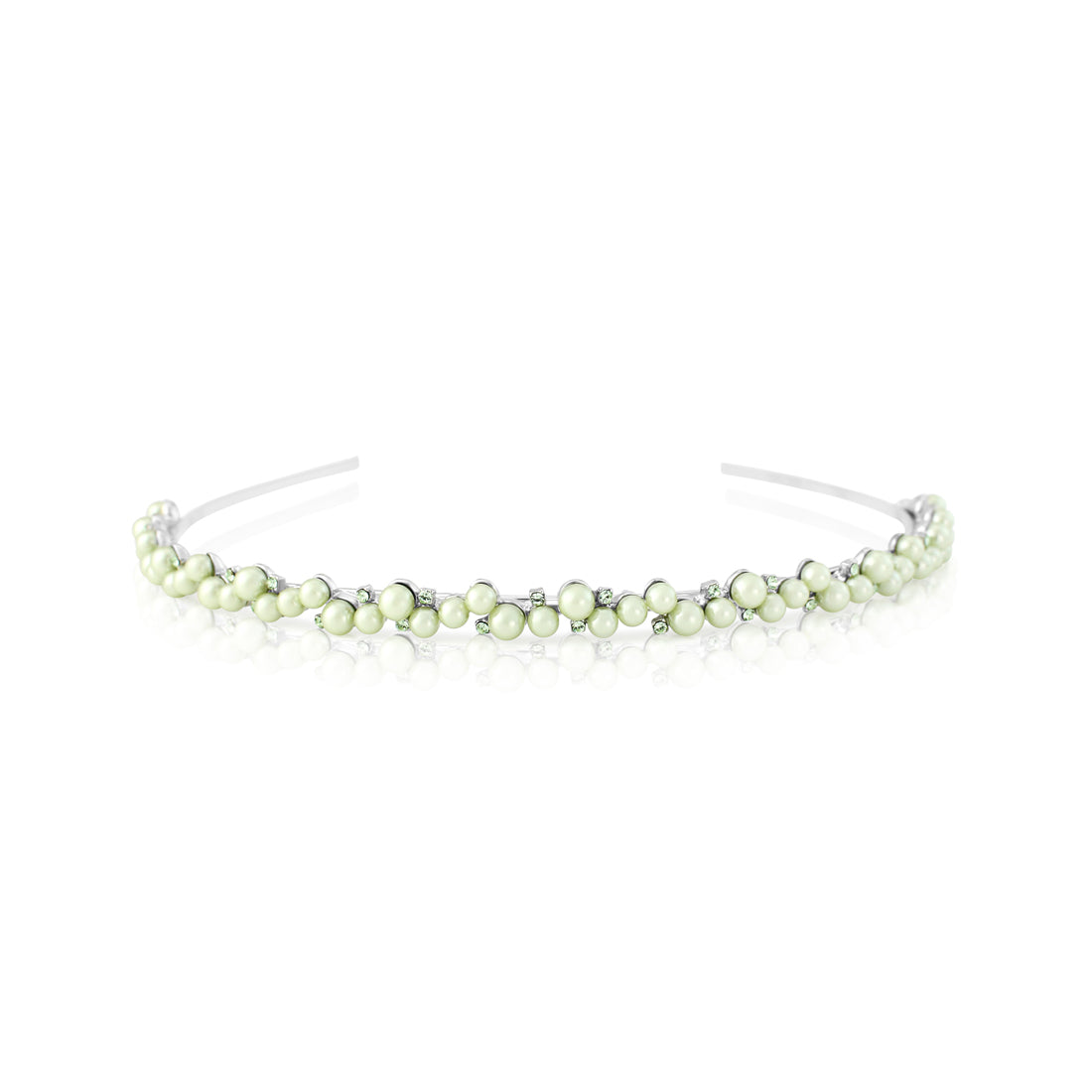 Perfect Pistachio Green Pearl Headband