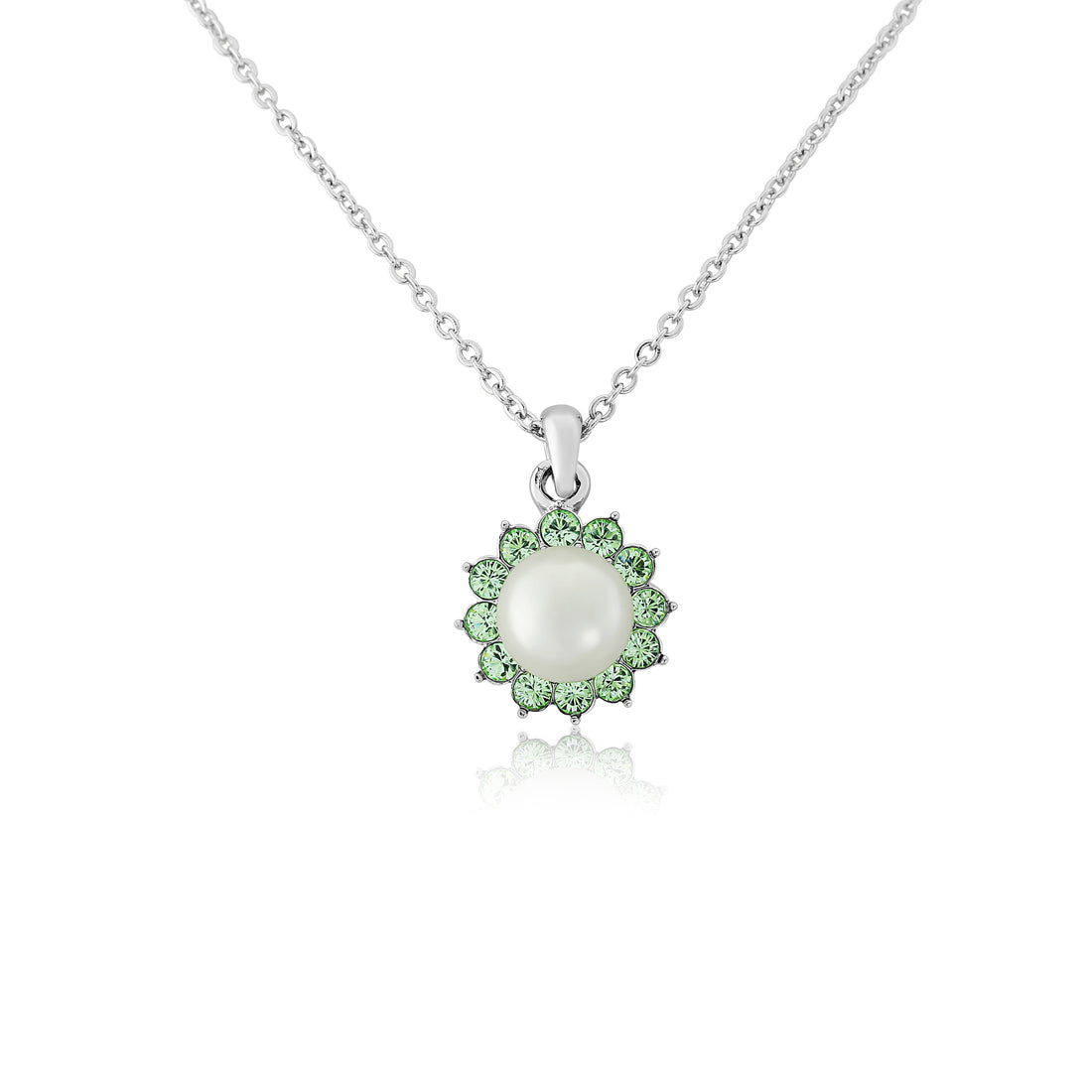 Perfect Pistachio Green Pearl Pendant