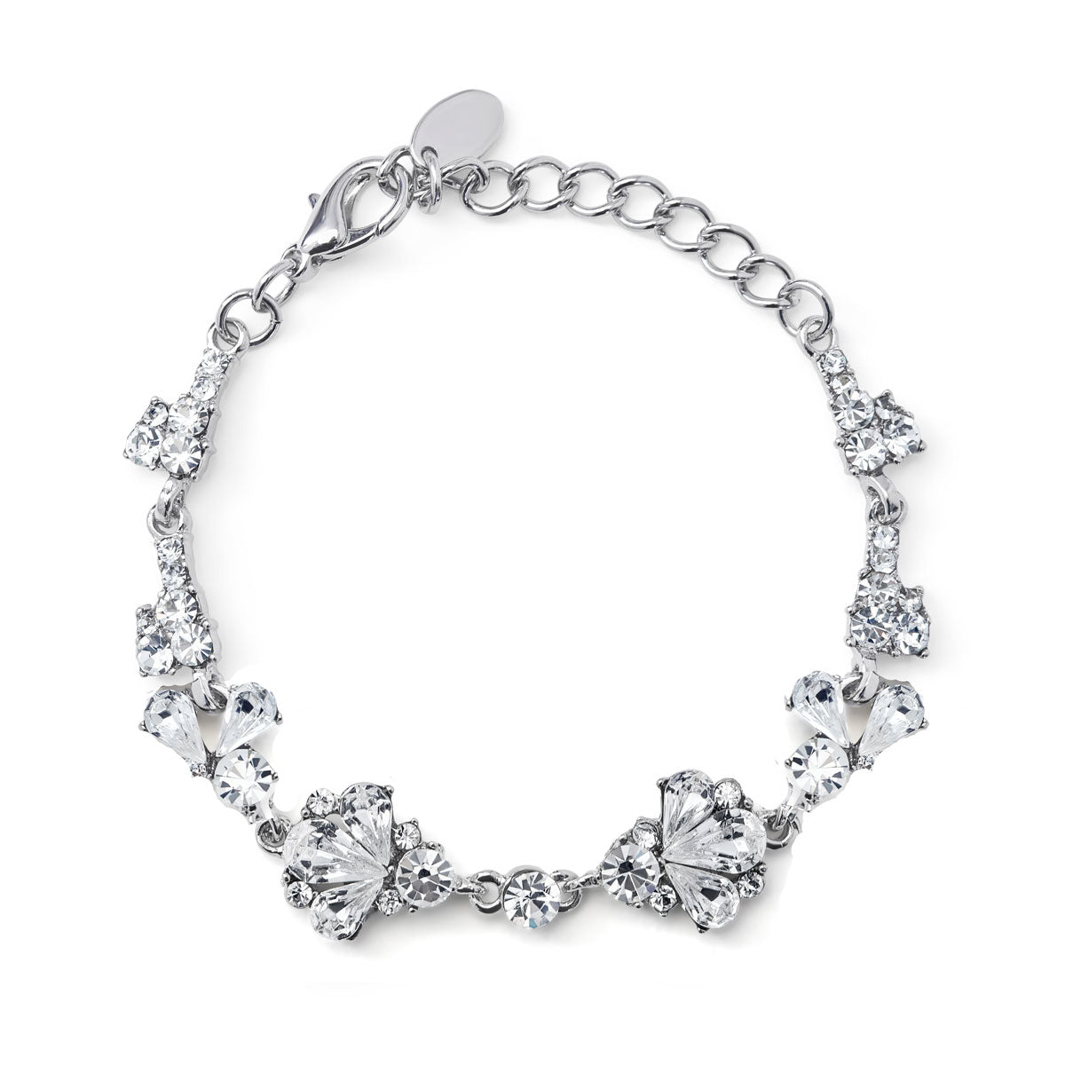 Precious Heiress Crystal Vintage Wedding Bracelet