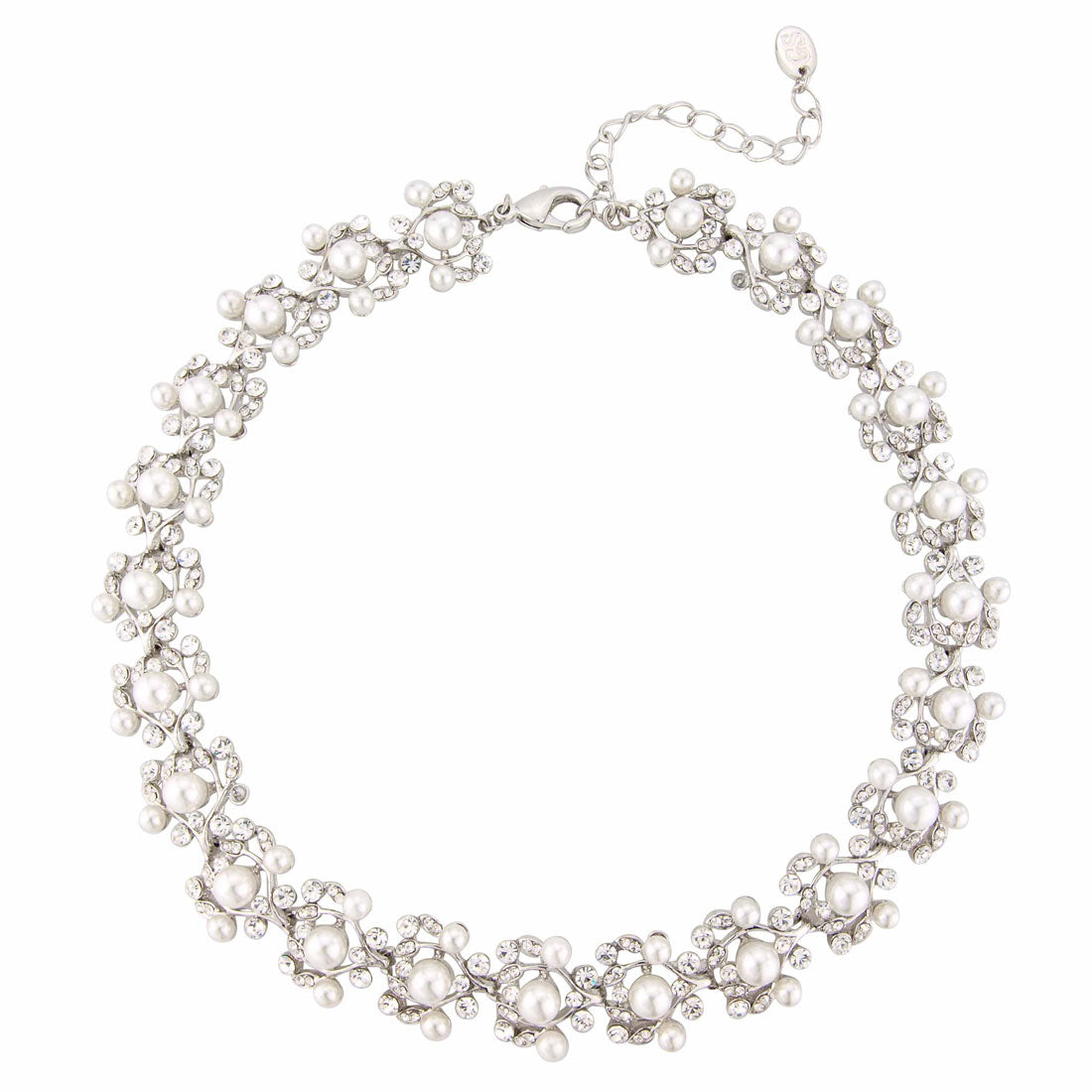 Precious in Pearls Vintage Style Bridal Necklace
