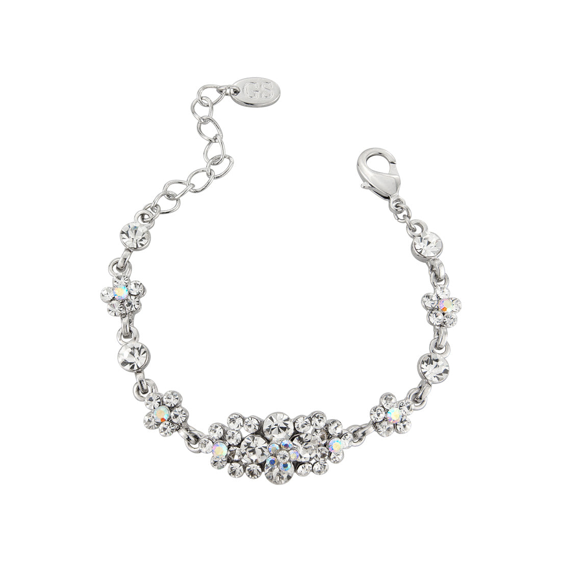 Radiant Starlet AB Crystal Wedding Bracelet