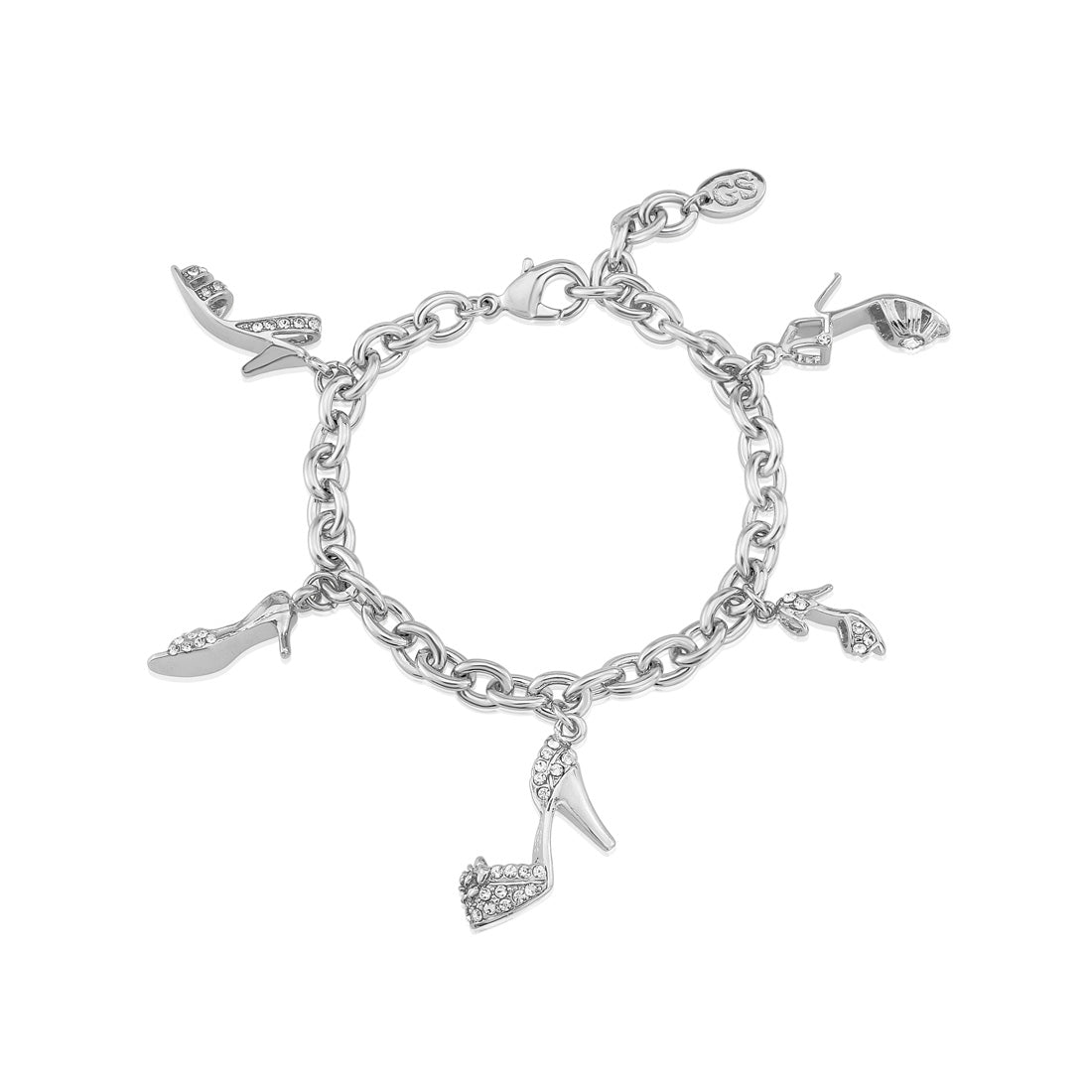 Shoes of Charm Silver Fashion Bracelet