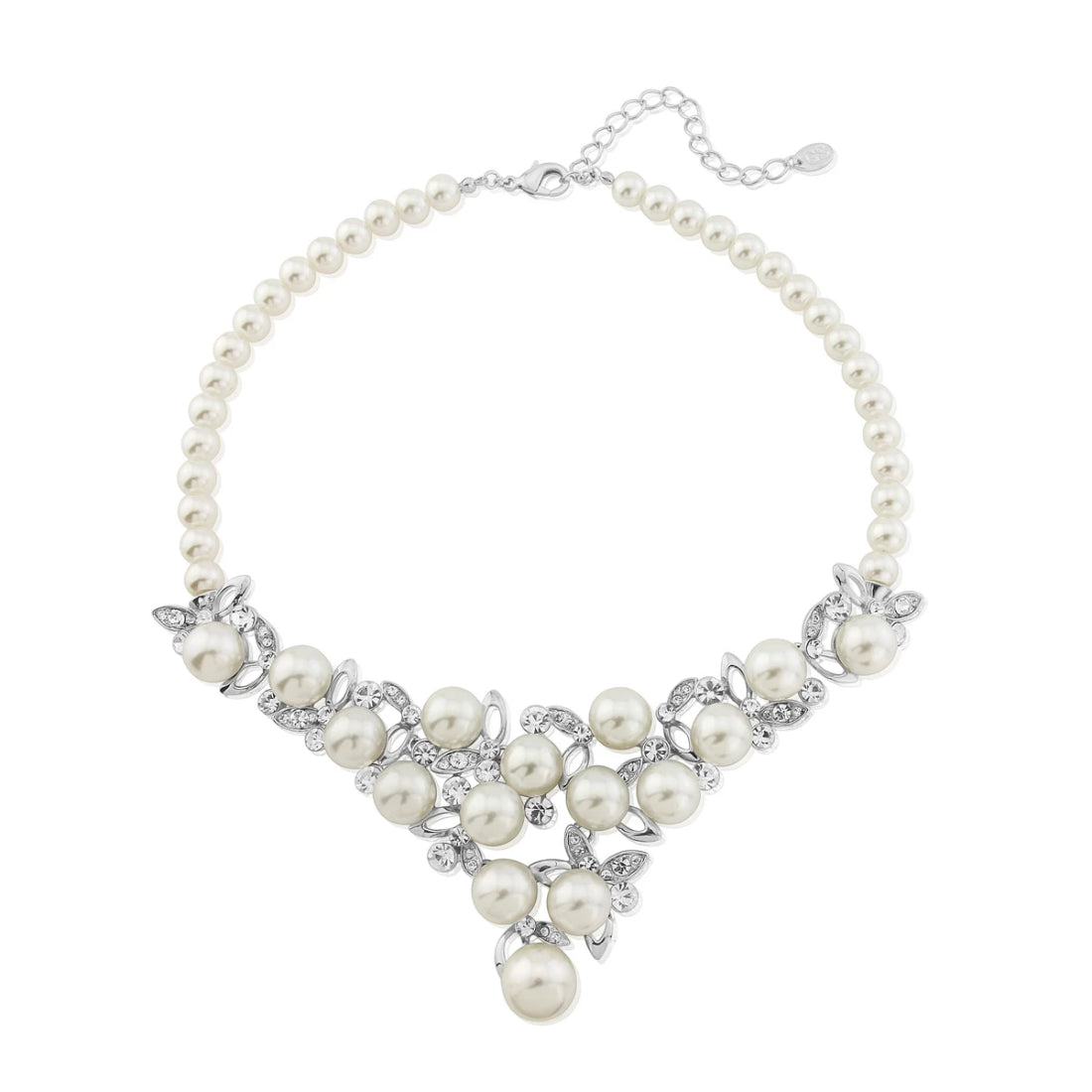 Timeless Grace Statement Pearl Necklace