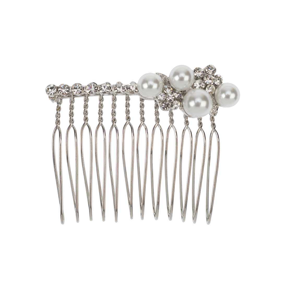 Vintage Charm Small Delicate Pearl Wedding Hair Comb