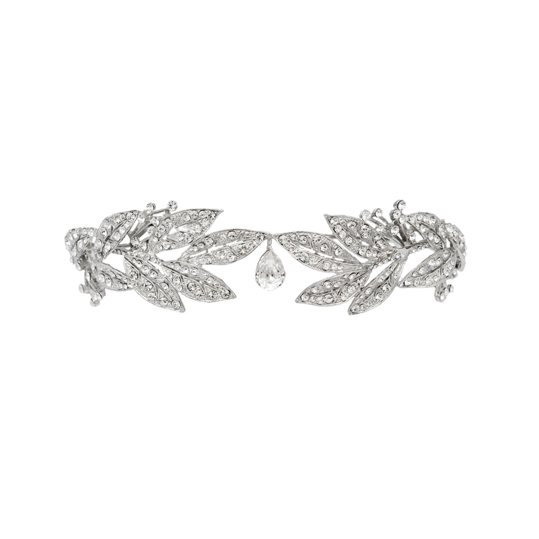 Vintage Wreath Laurel Leaf Tiara Featured on Downton Abbey